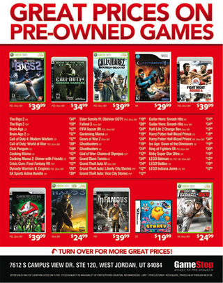 Illustration for article titled GameStop Strikes Back At Best Buy In Used Game Price Wars
